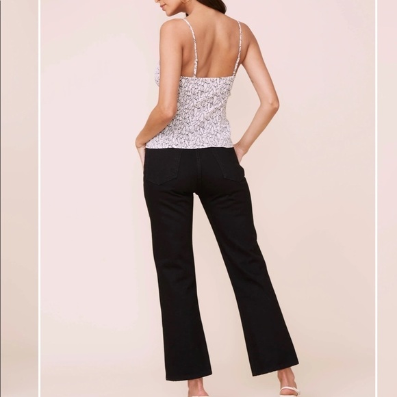 NWT ASTR The label button wrap front camisole - Picture 3 of 9